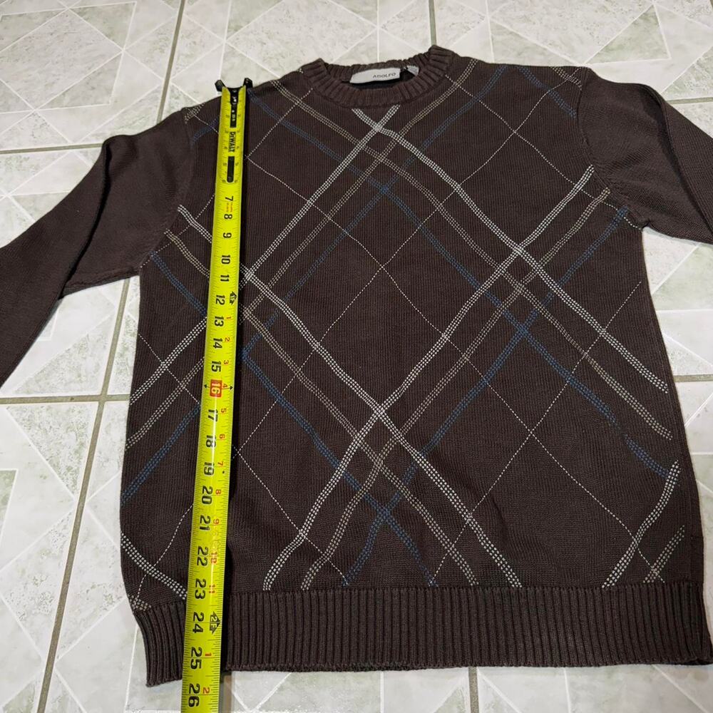 Brown adolfo‎ sweater size l - Picture 5 of 6